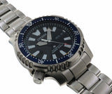 Citizen Promaster Fugu Limited Edition Diver's 200m Automatic Black Dial Silver Steel Strap Watch For Men - NY0098-84E Authentic Buy Shop Now
