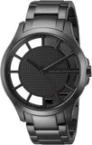 Armani Exchange Hampton Chronograph Grey Dial Grey Steel Strap Watch For Men - AX2188 Authentic Buy Shop Now