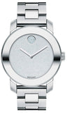 Movado Bold Crystal Dot Silver Dial Silver Steel Strap Watch For Women - 3600334 Authentic Buy Shop Now