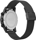 Hugo Boss Talent Gunmetal Dial Grey Mesh Bracelet Watch for Men - 1513637 Authentic Buy Shop Now