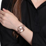 Michael Kors Slim Runway Rose Gold Dial Rose Gold Steel Strap Watch for Women - MK3513 Authentic Buy Shop Now