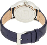 Tommy Hilfiger Jenna White Dial Blue Leather Strap Watch for Women - 1782072 Authentic Buy Shop Now