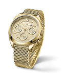 Tommy Hilfiger Mia Gold Dial Gold Mesh Bracelet Watch for Women - 1781488 Authentic Buy Shop Now