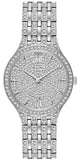 Bulova Crystal Collection Silver Dial Silver Steel Strap Watch for Women - 96L243 Authentic Buy Shop Now