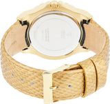 Guess Limelight Quartz Gold Dial Gold Leather Strap Watch For Women - W0775L13 Authentic Buy Shop Now