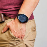 Tommy Hilfiger Decker Chronograph Blue Dial Blue Steel Strap Watch for Men - 1791560 Authentic Buy Shop Now