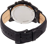 Fossil Grant Chronograph Black Dial Black Leather Strap Watch for Men - FS5132 Authentic Buy Shop Now