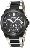 Hugo Boss Supernova Black Dial Two Tone Steel Strap Watch for Men - 1513368 Authentic Buy Shop Now