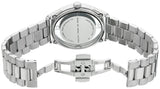 Marc Jacobs Tether Transparent Silver Dial Silver Steel Strap Watch for Women - MBM3412 Authentic Buy Shop Now