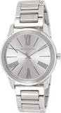 Michael Kors Hartman Quartz Silver Dial Silver Steel Strap Watch For Women - MK3489 Authentic Buy Shop Now