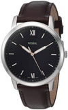 Fossil The Minimalist 3H Black Dial Brown Leather Strap Watch for Men - FS5464 Authentic Buy Shop Now