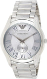 Emporio Armani Dress Quartz Silver Dial Silver Steel Strap Watch For Men - AR11084 Authentic Buy Shop Now