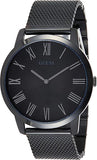 Guess Richmond Black Dial Black Mesh Bracelet Watch for Men - W1263G3 Authentic Buy Shop Now