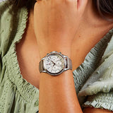 Tommy Hilfiger Ari Diamonds White Dial Grey Leather Strap Watch for Women - 1781980 Authentic Buy Shop Now