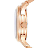 Michael Kors Runway Blue Dial Rose Gold Stainless Steel Strap Watch for Women - MK7065 Authentic Buy Shop Now