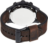 Fossil Nate Chronograph Brown Dial Brown Leather Strap Watch for Men - JR1487 Authentic Buy Shop Now