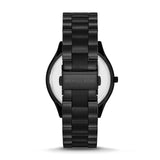 Michael Kors Mini Slim Runway Black Dial Black Steel Strap Watch for Women - MK3587 Authentic Buy Shop Now