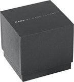 Marc Jacobs Vic Silver Dial Black Leather Strap Watch for Women - MJ1437 Authentic Buy Shop Now