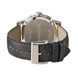 Burberry The City Grey Dial Black Leather Strap Watch for Men - BU9362 Authentic Buy Shop Now