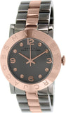 Marc Jacobs Amy Grey Dial Two Tone Steel Strap Watch for Women - MBM8597 Authentic Buy Shop Now