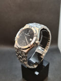 Maurice Lacroix Aikon Date Quartz Black Dial Silver Steel Strap Watch for Men - AI1108-SS002-330-1 Authentic Buy Shop Now