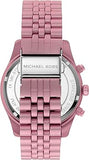 Michael Kors Lexington Chronograph Pink Dial Pink Steel Strap Watch for Women - MK8792 Authentic Buy Shop Now