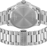 Gucci G Timeless Blue Dial Silver Steel Strap Watch For Men - YA126316 Authentic Buy Shop Now