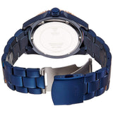 Guess Flagship Chronograph Blue Dial Blue Steel Strap Watch for Men - W0601G2 Authentic Buy Shop Now