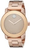 Movado Bold Rose Gold Dial Rose Gold Steel Strap Watch For Women - 3600335 Authentic Buy Shop Now