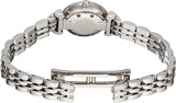 Emporio Armani Gianni T Bar Quartz Silver Dial Silver Steel Strap Watch For Women - AR1935 Authentic Buy Shop Now