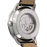 Fossil Townsman Automatic White Dial Black Leather Strap Watch for Men - ME3104 Authentic Buy Shop Now