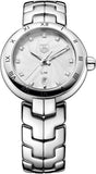 Tag Heuer Link Diamonds Mother of Pearl Dial Silver Steel Strap Watch for Women - WAT1411.BA0954 Authentic Buy Shop Now