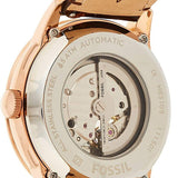Fossil Townsman Beige Dial Brown Leather Strap Watch for Men - ME3105 Authentic Buy Shop Now