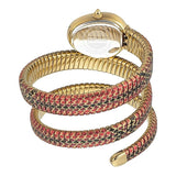 Just Cavalli Glam Snake Gold Dial Multicolor Steel Strap Watch for Women - JC1L163M0245 Authentic Buy Shop Now