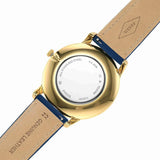 Fossil The Minimalist 3H Analog Blue Dial Blue Leather Strap Watch for Men - FS5789 Authentic Buy Shop Now