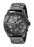 Fossil Machine Chronograph Black Dial Black Steel Strap Watch for Men - FS4927 Authentic Buy Shop Now