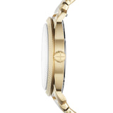Fossil Machine Gold Dial Gold Steel Strap Watch for Men - FS5264 Authentic Buy Shop Now