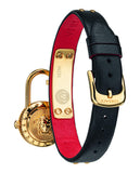 Versace Medusa Lock Icon Gold Dial Red Leather Strap Watch for Women - VEDW00119 Authentic Buy Shop Now