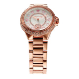 Michael Kors Camille Multifunction White Dial Rose Gold Steel Strap Watch For Women - MK4700 Authentic Buy Shop Now