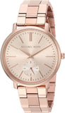 Michael Kors Jaryn Quartz Rose Gold Dial Rose Gold Steel Strap Watch For Women - MK3501 Authentic Buy Shop Now