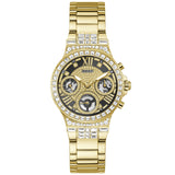 Guess Moonlight Diamonds Gold Dial Gold Steel Strap Watch for Women - GW0320L5 Authentic Buy Shop Now