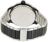 Tommy Hilfiger Sneaker Quartz Black Dial Two Tone Steel Strap Watch for Men - 1791619 Authentic Buy Shop Now