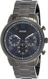 Guess Hendrix Chronograph Gunmetal Dial Gunmetal Steel Strap Watch for Men - W1309G3 Authentic Buy Shop Now