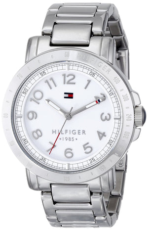 Tommy Hilfiger White Dial Silver Steel Strap Watch for Women - 1781397 Authentic Buy Shop Now