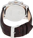 Guess Horizon Chronograph Analog Blue Dial Brown Leather Strap Watch For Men - W0380G6 Authentic Buy Shop Now