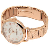 Coach Sports Rose Gold Dial Rose Gold Steel Strap Watch for Women - 14502200 Authentic Buy Shop Now