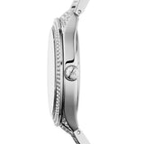 Michael Kors Kerry Crystal Pave Silver Dial Silver Steel Strap Watch For Women - MK3359 Authentic Buy Shop Now