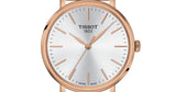 Tissot Everytime Lady Silver Dial Brown Leather Strap Watch for Women - T143.210.36.011.00 Authentic Buy Shop Now