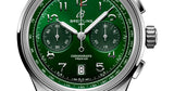 Breitling Premier B01 Chronograph 42 Green Dial Silver Steel Strap Watch for Men - AB0145371L1A1 Authentic Buy Shop Now