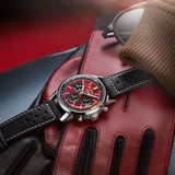 Breitling Top Time B01 Chevrolet Corvette Red Dial Black Leather Strap Watch for Men - AB01761A1K1X1 Authentic Buy Shop Now